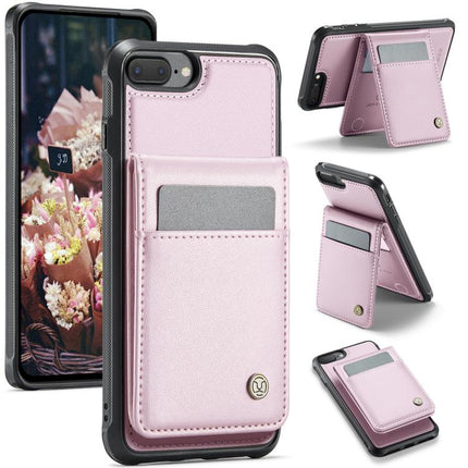 JEEHOOD J06 British Style RFID MagSafe Card Bag PU Phone Case, For iPhone X / XS, For iPhone XS Max, For iPhone 8 Plus / 7 Plus