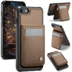 For iPhone SE 2022 / SE 2020 / 8 / Brown