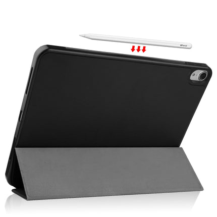 For iPad Air 11 2025 / 2024 / 2020 10.8 Custer Texture TPU Horizontal Flip Leather Case with Sleep / Wake-up Function & Three-folding Holder & Pen Slot, For iPad Air 11 2025 / 2024 / 2022 / 2020 10.9