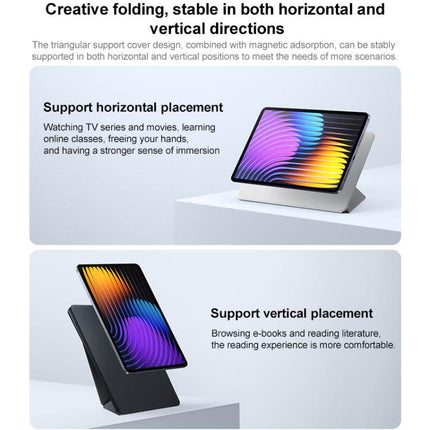 Original Xiaomi Magnetic Double-sided Protective Case Smart Leather Tablet Case, For Xiaomi Pad 7 / 7 Pro