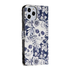 3D Painted Pattern Horizontal Flip Leather Case with Holder & Card Slots & Photo Frame & Wallet, For iPhone 12 Pro Max, For Samsung Galaxy A20s