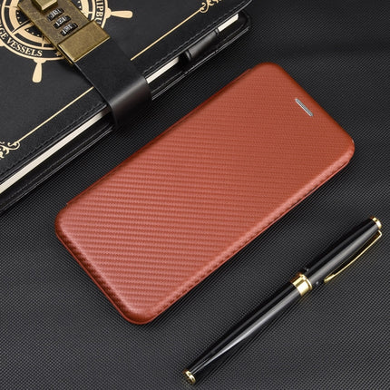 Carbon Fiber Texture Magnetic Horizontal Flip TPU + PC + PU Leather Case with Card Slot, For OnePlus 5T, For OnePlus 5, For OnePlus 6T, For OnePlus 6