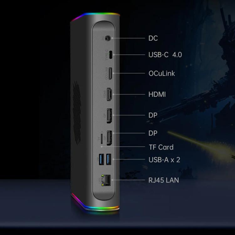 ONE-NETBOOK OneXGPU2 AMD Radeon RX 7800M 12GB Portable Expansion Dock, OneXGPU2
