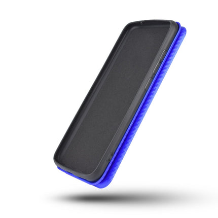 Carbon Fiber Texture Magnetic Horizontal Flip TPU + PC + PU Leather Case with Card Slot, For Huawei Honor 10 Lite / P smart (2019), For Huawei Y6 (2019) / Honor Y6s