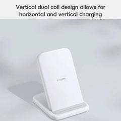 Original Xiaomi 30W Vertical Stand Wireless Charger, Vertical Stand
