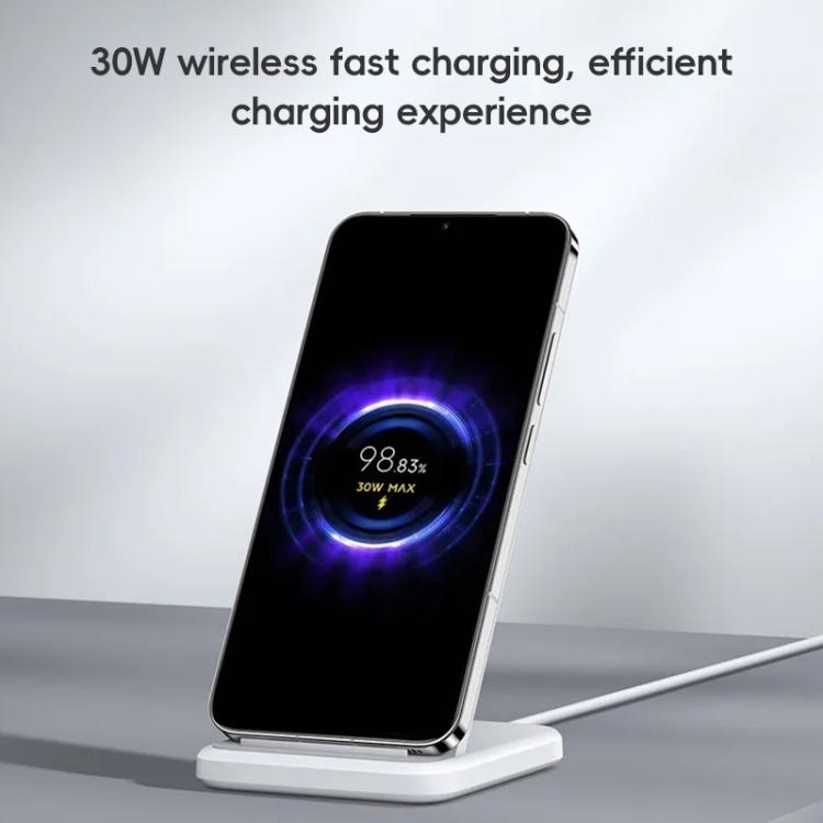 Original Xiaomi 30W Vertical Stand Wireless Charger, Vertical Stand