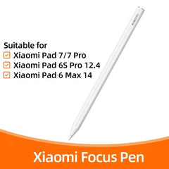 Original Xiaomi Focus Stylus Pen for Xiaomi Pad 6 Max 14 / Pad 6S Pro 12.4 / Pad 7 / Pad 7 Pro, Stylus Pen for Xiaomi Pad 6 Max 14 / Pad 6S Pro 12.4 / Pad 7 / Pad 7 Pro (White)