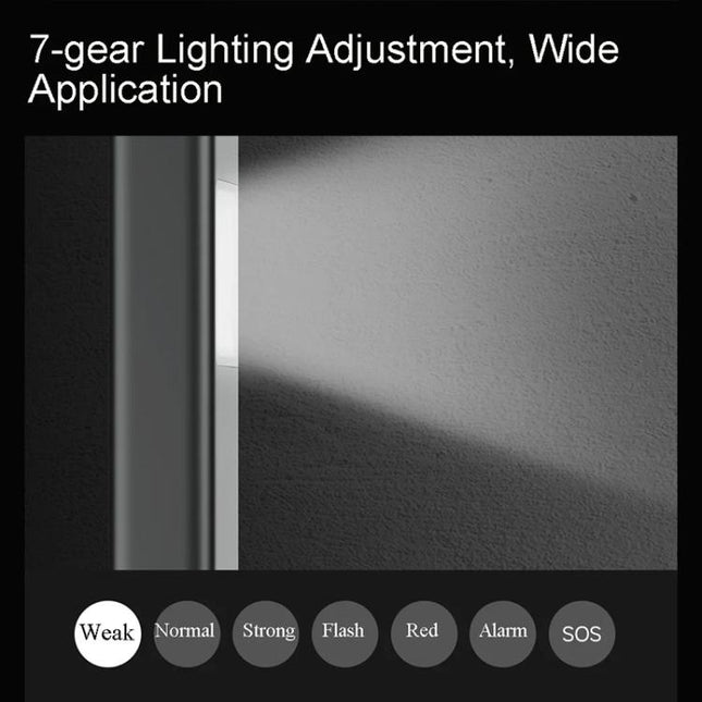 Original Xiaomi Youpin DUKA FL1 Multifunctional Flashlight with 7-gear Lighting Mode, DUKA FL1