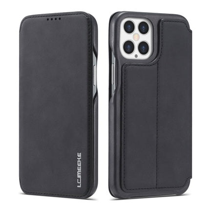 LC.IMEEKE Hon Ancient Series - Funda de piel con tapa horizontal con soporte y ranura para tarjetas, para iPhone 12 mini, iPhone 12/12 Pro, iPhone 12 Pro Max