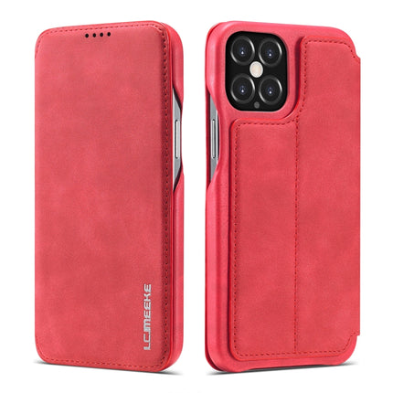 LC.IMEEKE Hon Ancient Series - Funda de piel con tapa horizontal con soporte y ranura para tarjetas, para iPhone 12 mini, iPhone 12/12 Pro, iPhone 12 Pro Max