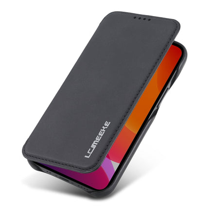 LC.IMEEKE Hon Ancient Series - Funda de piel con tapa horizontal con soporte y ranura para tarjetas, para iPhone 12 mini, iPhone 12/12 Pro, iPhone 12 Pro Max