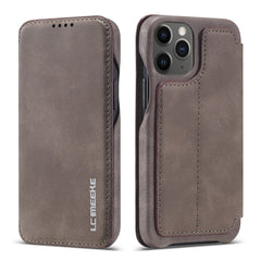 LC.IMEEKE Hon Ancient Series Horizontal Flip Leather Case with Holder & Card Slot, For iPhone 12 mini, For iPhone 12 / 12 Pro, For iPhone 12 Pro Max