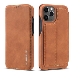 LC.IMEEKE Hon Ancient Series Horizontal Flip Leather Case with Holder & Card Slot, For iPhone 12 mini, For iPhone 12 / 12 Pro, For iPhone 12 Pro Max