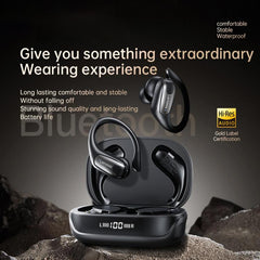 Original Lenovo EA305 Ear-mounted Digital Display True Wireless Bluetooth Earphones, EA305