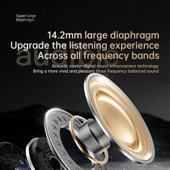 Original Lenovo EA305 Ear-mounted Digital Display True Wireless Bluetooth Earphones, EA305