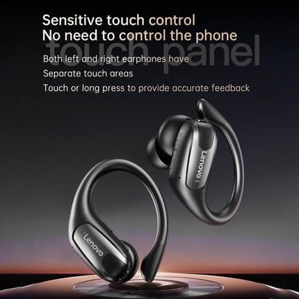 Original Lenovo EA305 Ear-mounted Digital Display True Wireless Bluetooth Earphones, EA305