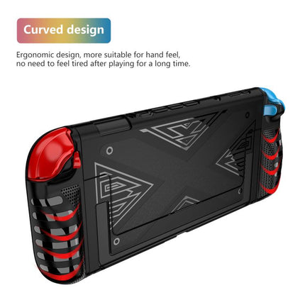 Detachable X-pattern Protective Case with Holder, For Nintendo Switch 2