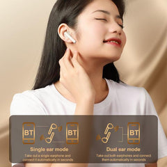 Original Lenovo TC3301 Wireless Bluetooth 5.3 Earphones, TC3301 (Black), TC3301 (White)