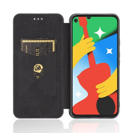 Carbon Fiber Texture Magnetic Horizontal Flip TPU + PC + PU Leather Case with Card Slot, For Google Pixel 4A 5G, For Sony Xperia 5 ll, For Nokia 8.3 5G, For Nokia C3