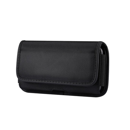 Durable Oxford Cloth Horizontal Plate Hanging Waist Phone Waist Pack Leather Case with Card Slot, Suitable for 5.5-6.7 inch Smartphones, for 5.5-6.7 inch Smartphones
