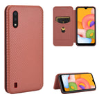 For Samsung Galaxy A01 / Brown
