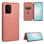 For Samsung Galaxy A91 / M80s / S10 Lite / Brown