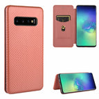 For Samsung Galaxy S10 / Brown