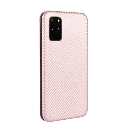 Carbon Fiber Texture Magnetic Horizontal Flip TPU + PC + PU Leather Case with Rope & Card Slot, For Samsung Galaxy S20 Plus, For Samsung Galaxy XCover Pro, For Samsung Galaxy A11(EU Version), For Samsung Galaxy A20 (SC-02M) SCV46