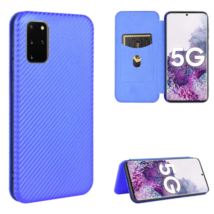 Carbon Fiber Texture Magnetic Horizontal Flip TPU + PC + PU Leather Case with Rope & Card Slot, For Samsung Galaxy S20 Plus, For Samsung Galaxy XCover Pro, For Samsung Galaxy A11(EU Version), For Samsung Galaxy A20 (SC-02M) SCV46