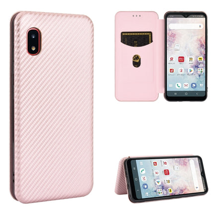 Carbon Fiber Texture Magnetic Horizontal Flip TPU + PC + PU Leather Case with Rope & Card Slot, For Samsung Galaxy S20 Plus, For Samsung Galaxy XCover Pro, For Samsung Galaxy A11(EU Version), For Samsung Galaxy A20 (SC-02M) SCV46