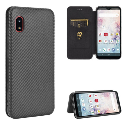 Carbon Fiber Texture Magnetic Horizontal Flip TPU + PC + PU Leather Case with Rope & Card Slot, For Samsung Galaxy S20 Plus, For Samsung Galaxy XCover Pro, For Samsung Galaxy A11(EU Version), For Samsung Galaxy A20 (SC-02M) SCV46