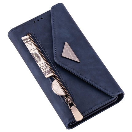 Skin Feel Zipper Horizontal Flip Leather Case with Holder & Card Slots & Photo Frame & Lanyard & Long Rope, For Xiaomi Redmi Note 8 Pro, For Xiaomi Redmi Note 8, For Xiaomi Mi 9, For Xiaomi Mi 10