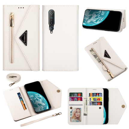Skin Feel Zipper Horizontal Flip Leather Case with Holder & Card Slots & Photo Frame & Lanyard & Long Rope, For Xiaomi Redmi Note 8 Pro, For Xiaomi Redmi Note 8, For Xiaomi Mi 9, For Xiaomi Mi 10