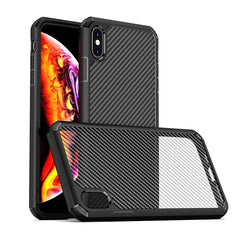 iPAKY Pioneer Series Carbon Fiber Texture Shockproof TPU + PC Case, For iPhone SE 2022 / SE 2020 / 8 / 7, For iPhone 8 Plus / 7 Plus, For iPhone 11, For iPhone 11 Pro, For iPhone 11 Pro Max, For iPhone 12 mini, For iPhone 12 / 12 Pro