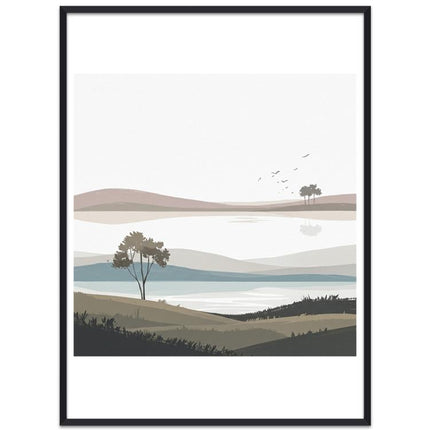 Scenery Decorative Painting with PS Frame Print On Your Demand, 15x20cm, 20x20cm, 30x30cm, 40x40cm, 50x50cm, 60x60cm, 70x70cm, 80x80cm, 90x90cm