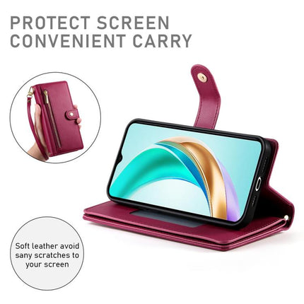 Nine Card-slot Zipper Wallet Bag Leather Phone Case, For Huawei nova 14 Ultra, For Huawei nova 14 Pro, For Huawei nova 14, For Huawei nova 13 Pro
