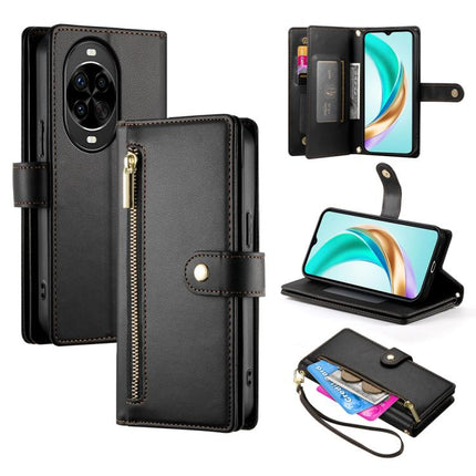 Nine Card-slot Zipper Wallet Bag Leather Phone Case, For Huawei nova 14 Ultra, For Huawei nova 14 Pro, For Huawei nova 14, For Huawei nova 13 Pro