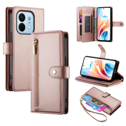 Nine Card-slot Zipper Wallet Bag Leather Phone Case, For Huawei Enjoy 90 / Enjoy 90 Plus / nova Y74, For Huawei Pura 80 Ultra 5G, For Huawei Pura 80 Pro 5G / Pura 80 Pro+ 5G, For Huawei Pura 80 5G
