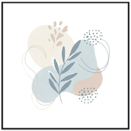 Fresh Leaves Decorative Painting with PS Frame Print On Your Demand, 15x20cm, 20x20cm, 30x30cm, 40x40cm, 50x50cm, 60x60cm, 70x70cm, 80x80cm, 90x90cm