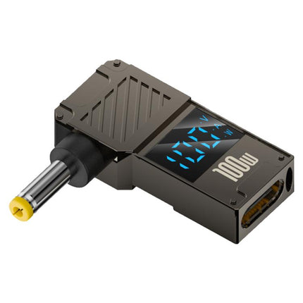 100W Computer Charging Digital Display Adapter, Type-C to DC4.0x1.7mm, Type-C to DC4.0x1.35mm, Type-C to DC4.0x1.7mm Center Groove, Type-C to DC3.0 x 1.1mm, Type-C to DC5.5x2.1mm, Type-C to DC6.0x0.6mm, Type-C to DC5.5x2.5mm, Type-C to DC5.5x1.7mm     ...