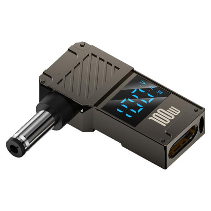 100W Computer Charging Digital Display Adapter, Type-C to DC4.0x1.7mm, Type-C to DC4.0x1.35mm, Type-C to DC4.0x1.7mm Center Groove, Type-C to DC3.0 x 1.1mm, Type-C to DC5.5x2.1mm, Type-C to DC6.0x0.6mm, Type-C to DC5.5x2.5mm, Type-C to DC5.5x1.7mm     ...
