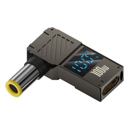 100W Computer Charging Digital Display Adapter, Type-C to DC4.0x1.7mm, Type-C to DC4.0x1.35mm, Type-C to DC4.0x1.7mm Center Groove, Type-C to DC3.0 x 1.1mm, Type-C to DC5.5x2.1mm, Type-C to DC6.0x0.6mm, Type-C to DC5.5x2.5mm, Type-C to DC5.5x1.7mm     ...