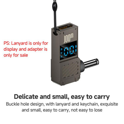 100W Computer Charging Digital Display Adapter, Type-C to DC4.0x1.7mm, Type-C to DC4.0x1.35mm, Type-C to DC4.0x1.7mm Center Groove, Type-C to DC3.0 x 1.1mm, Type-C to DC5.5x2.1mm, Type-C to DC6.0x0.6mm, Type-C to DC5.5x2.5mm, Type-C to DC5.5x1.7mm     ...