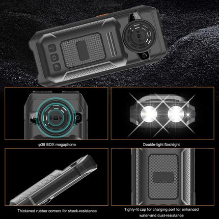 UNIWA M6000 Big Speaker Keypad Phone, 2.4 inch, Dual Flashlights, 21 Keys, SOS, FM, 4 SIM, GSM, EU Plug, US Plug, UK Plug, AU Plug