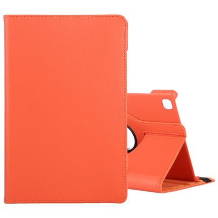 Litchi Texture Horizontal Flip 360 Degrees Rotation Leather Case with Holder, For Samsung Galaxy Tab A7 T500
