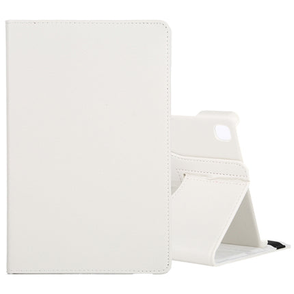 Litchi Texture Horizontal Flip 360 Degrees Rotation Leather Case with Holder, For Samsung Galaxy Tab A7 T500