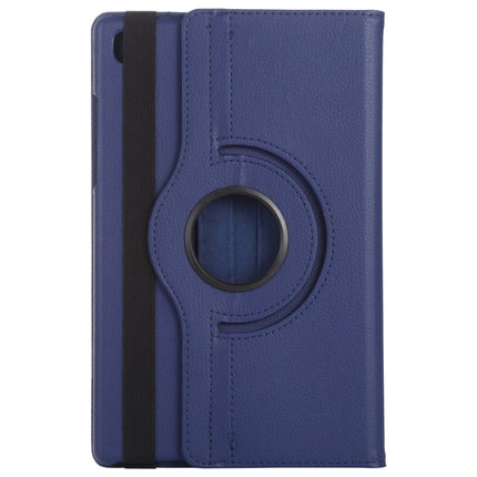 Litchi Texture Horizontal Flip 360 Degrees Rotation Leather Case with Holder, For Samsung Galaxy Tab A7 T500