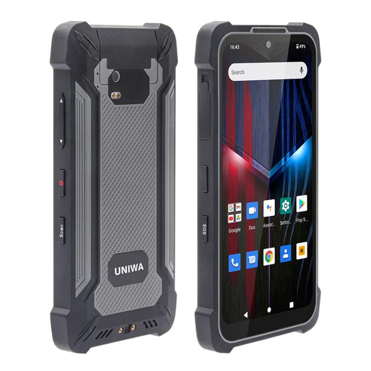 UNIWA P551 Handheld PDA Rugged Phone, 4GB+64GB, 5.5 inch Android 11 Mediatek MT6765 Helio P35 Octa Core, Network: 4G, EU Plug, US Plug, UK Plug, AU Plug