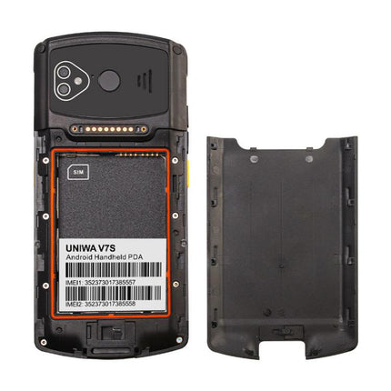 UNIWA V7S PDA Barcode Scanner Rugged Phone, 4GB+64GB, 5.7 inch Android 12 Mediatek MT6762 Octa Core, NFC, Network: 4G, EU Plug, US Plug, UK Plug, AU Plug