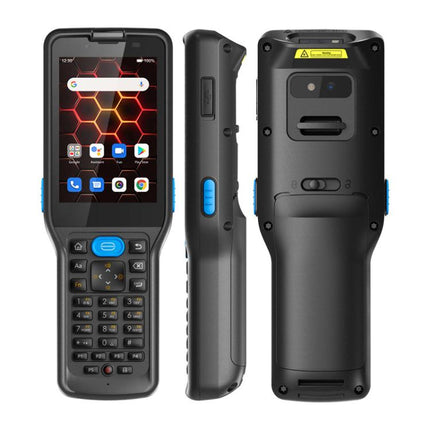 UNIWA V350 Handheld Rugged 2D Barcode Scanner, 4GB+64GB, 3.5 inch Android 12 Mediatek MT6761 Quad Core, T9 Keyboard, NFC, Network: 4G, EU Plug, US Plug, UK Plug, AU Plug